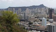 FILE PHOTO: A view of Honolulu, Hawaii is seen from the National Memorial Cemetery of the Pacific November 9, 2011. Reuters/Chris Wattie/File Photo
