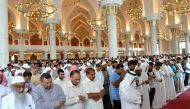 (File Photo) Friday Prayer at Imam Muhammad bin Abdul Wahab Masjid. Photo by Kammutty VP