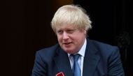 British Foreign Secretary Boris Johnson leaves after attending a weekly cabinet meeting at 10 Downing Street in London on March 14, 2017.  AFP / Ben STANSALL
