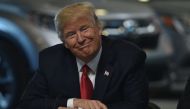 US President Donald Trump's travel ban has been halted by US District Judge Derrick Watson of Hawaii (AFP Photo/Nicholas Kamm )
