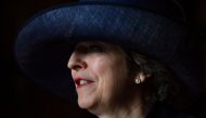 British Prime Minister Theresa May leaves after attending a Commonwealth Day Service at Westminster Abbey in central London, on March 13, 2017. AFP / POOL / Ben STANSALL
