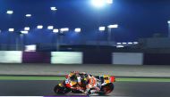 Repsol Honda team rider Dani Pedrosa in action during the final MotoGP pre-season testing at Losail International Circuit in this March 10 file photo.
