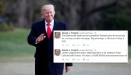 (Combo) U.S. President Donald Trump March 19, 2017REUTERS/Joshua Roberts ||| Donald Trump? (@realDonaldTrump) Tweets. 