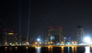 A 2016 file photo of Earth Hour observed in Qatar. 