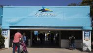 Visitors attend the animal theme park SeaWorld in San Diego, California. Reuters 
