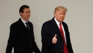 US President Donald Trump (right) has tapped son-in-law Jared Kushner to lead a new White House office, that aims to apply ideas from the business world to help streamline the government, the Washington Post reported Sunday. / Reuters.