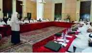 Officials at the workshop being held at the Officers Club of Civil Defence yesterday.