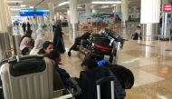 A view of Dubai airport 