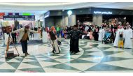 Entertainment activities held at the Mall of Qatar as part of Spring Festival yesterday. Pic: Kammutty VP / The Peninsula