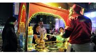 Thousands of people visited the Qatar International Food Festival (QIFF) at the Hotel Park yesterday. Numerous stalls and displays have been attracting the young and old to the festival. Pic: Kammutty VP / The Peninsula