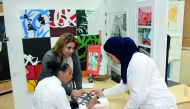 Shahida Ahmed's installations have been exhibited in Katara, the Islamic Museum of Australia and Sharjah Museum.
