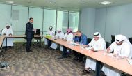 Officials at the workshop on protocol and etiquette.