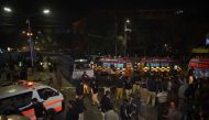 (File Photo) An explosion killed at least 10 people and injured 60 in Pakistan's teeming eastern city Lahore. Feb 13 2017. Photo: AFP.