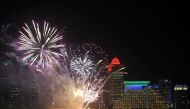Fireworks display at the closing ceremony.  Pic: Salim Matramkot / The Peninsula