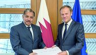 President of the European Council, Donald Tusk, received the credentials of H E Abdulrahman bin Mohammed Al Khulaifi as Head of Mission of Qatar to the European Union. Tusk confirmed to the Ambassador the support of European institutions during his missio