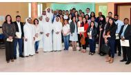 Representatives of companies and institutions that participated in this year’s 'No Paper Day Qatar' campaign were recognised at an appreciation event at Qatar Green Building Council (QGBC) Villa.