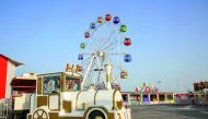 A view of the Magical Festival Village located within the Cultural Village - Katara.