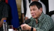 Rodrigo Duterte speaks during a press conference in Davao on May 31, 2016 (AFP/  Manman Dejeto)