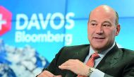  Gary Cohn addressing an event at Davos in this file picture.