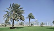 (File Photo) Windy dusty weather over Doha. September 30, 2016. Baher Amin © The Peninsula
