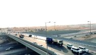 The Umm Slal Mohammed Interchange which was opened to traffic.