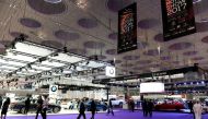 Qatar Motor Show 2017 at the Doha Exhibition and Convention Center, yesterday. Photos by  Salim Matramkot / The Peninsula