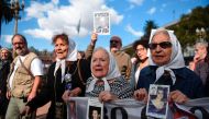 Members of the Argentine human rights group 