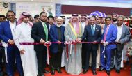 Prince Badr bin Muhammed bin Abdullah bin Jalawi Al Saud, Governor of Al Ahsa, along with Lulu Group Managing Director Yusuff Ali M A and Dr PA Ibrahim Haji, Co-Chairman of Malabar Group, jointly inaugurate the 176th global showroom of Malabar Gold & Diam