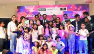 Children on the stage during the Lulu Fashion Walk for Kids - 2017.