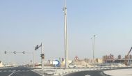 (file photo) Al Hadara Junction. September 14, 2016. Mohamad Bwary © The Peninsula