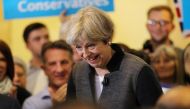 Britain's Prime Minster Theresa May 