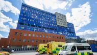 A picture shows the exterior of The Royal London Hospital in London on May 14, 2017. The unprecedented global cyberattack has hit more than 200,000 victims in scores of countries, Europol said on May 14, 2017, warning that the situation could escalate whe