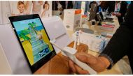 File picture of a bluetooth toothbrush at an event in France. Reuters 