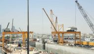 File picture of a construction site in Qatar used for representation. 