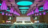 Qatar Academy Doha's  graduation ceremony of  Class of 2017 at the Qatar National Convention Center (QNCC), yesterday.
