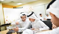 Students participate in a workshop at the last  QCDC Summer Career Camp.