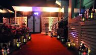 The Sawalif Lounge at Hilton Doha has been done up in elegant Ramadan vibes.