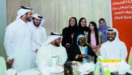 Ooredoo team at EHSAN Iftar.