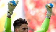 Benfica's Brazilian goalkeeper Ederson Moraes (AFP / MIGUEL RIOPA/file photo)