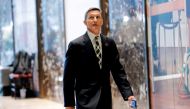FILE PHOTO: Michael Flynn arrives to meet with Donald Trump at Trump Tower in the Manhattan borough of New York City, November 17, 2016 (REUTERS / Mike Segar) 