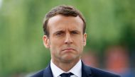 French President Emmanuel Macron. (AFP / POOL / CHARLES PLATIAU)