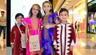 Children enjoy Garangao celebrations at Doha Festival City. Pic: Kammutty VP / The Peninsula