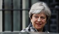 Britain's Prime Minister Theresa May leaves Downing Street in London, June 12, 2017. REUTERS/Stefan Wermuth

