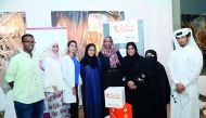 Nutrition specialists with Bedaya Center officials.