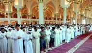 Faithful offering the last Friday prayer of the Holy Month of Ramadan, at the Imam Muhammad Ibn Abdul Wahhab Masjid in Doha. Pic: Kammutty V P / The Peninsula
