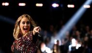 Adele sings 