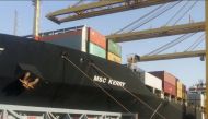 MSC KERRY arrived at Hamad Port on its maiden voyage from Salalah Port, Oman. (Photo:MWANI Qatar?)