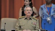 Cuban President Raul Castro attends the Permanent Working Committees of the National Assembly of the People's Power in Havana, on July 14, 2017. AFP / Jorge Beltran