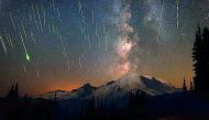 A view of the Delta Aquarid meteor appeared last year. 