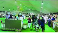 Visitors at the Second Local Dates Festival at Souq Waqif.